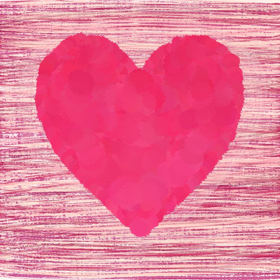 Big Pink Heart by Tina Oloyede